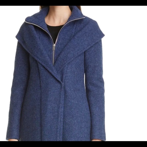 Club Monaco Jackets & Blazers - Club Monaco Kasppere Wool Coat Navy